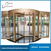Puerta giratoria automática, 3 alas